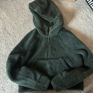 lululemon fleece scuba hoodie. size xs/s